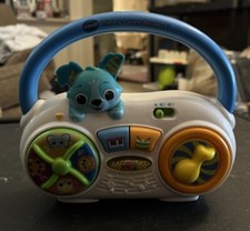 Vtech Tune  Learn Boombox Take Along Music Animated Music Drums Toy