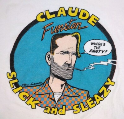 80s zippy ロック Tシャツ Vtg 80s Claude Funston Zippy the Pinhead Slick Sleazy Griffith