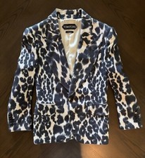 Tom Ford, high Italian tailoring leopard prin...