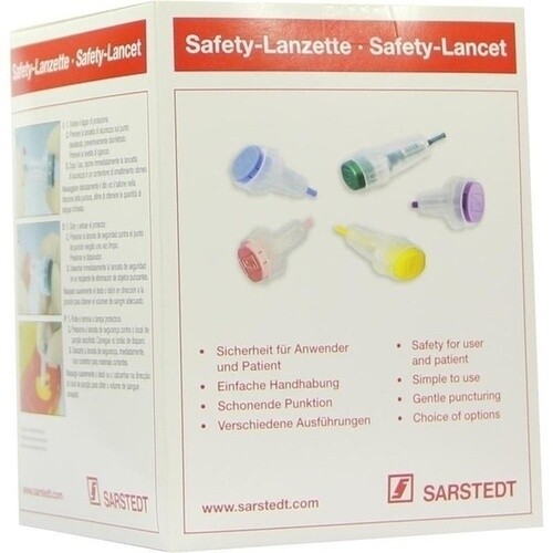SAFETY-LANZETTEN 21 G Einst.Tiefe 1,8mm norm.grün, 200 St PZN 06796112