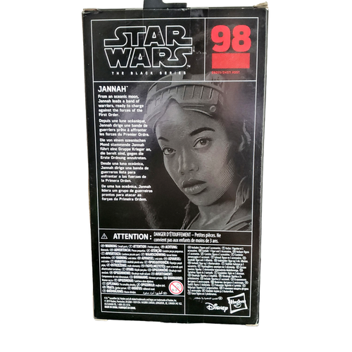 Star Wars Jannah The Black Series 6-in Toy - Star Wars: The Rise of Skywalker - Picture 4 of 5