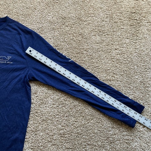 Vineyard Vines Performance Long Sleeved Hiking Running Tee Shirt Mens Size Large - Picture 7 of 12