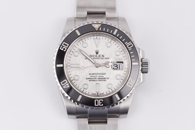 Rolex Submariner 116610 Ceramic Bezel Custom Meteorite