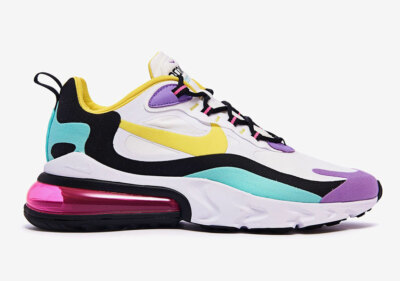 Arriba esférico Florecer Men&#039;s Nike Air Max 270 React &#034;Bright Violet&#034; Athletic  Fashion Sneaker AO4971 101 | eBay