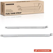 A-Premium New 2pcs Steel Fuel Tank Straps for Chevrolet Camaro 1970-1973 Pontiac