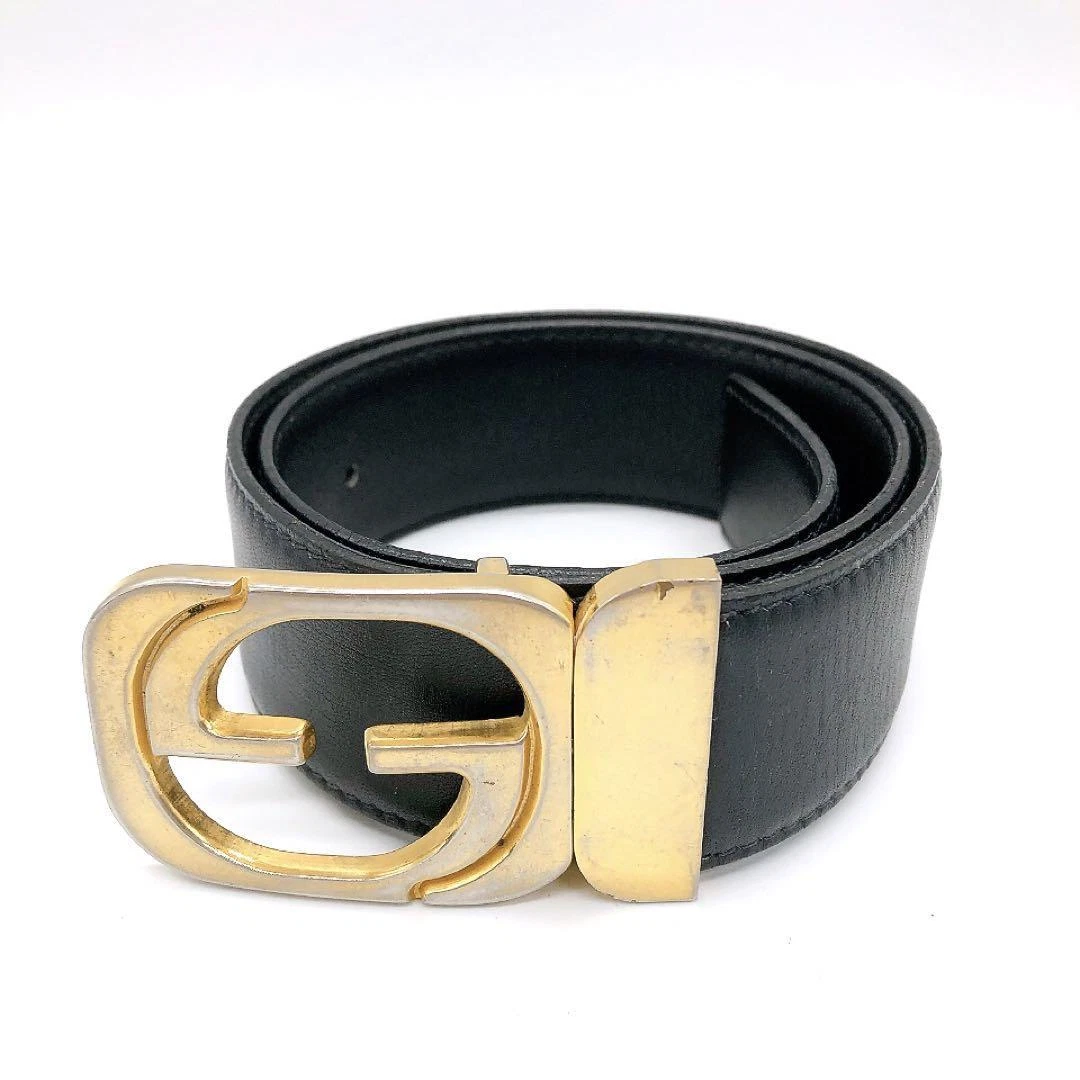 Ceinture GUCCI boucle GG dorée