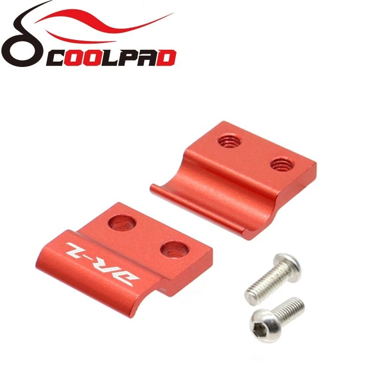 Soporte de abrazadera de cable guía de manguera de freno delantero CNC para SUZUKI DRZ400SM 2005-2025 Foto 4 de 4