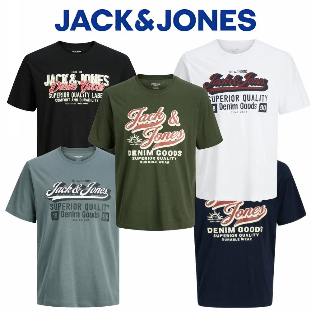 Jack & Jones Mens Graphic T Shirt Cotton Oneck Short Sleeve Casual Plus Size Tee
Opens in a new wind