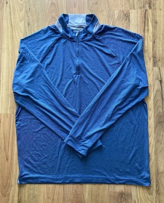 Johnnie O Performance UPF-50 1/4 Zip Long Sleeve Mens Large Lightweight Pullover