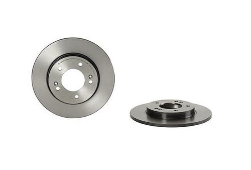 2x Brake Discs Pair Solid fits KIA CEED CD 1.5 Rear 2021 on G4LH 272mm Set New - Picture 2 of 3