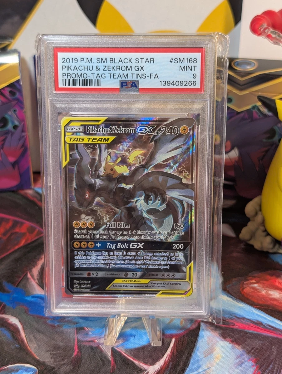 Карты Pikachu & Zekrom GX Pokémon TCG - огромный выбор по лучшим