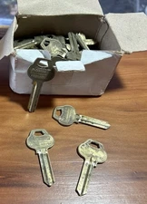 Lot of 49 Corbin Russwin ASSA ABLOY Key Blanks D4 6-Pin OEM