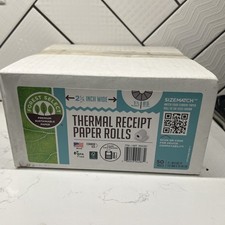 Thermal Receipt Paper Roll for Credit Card Machine 50 Rolls 2 1/4" x 85'