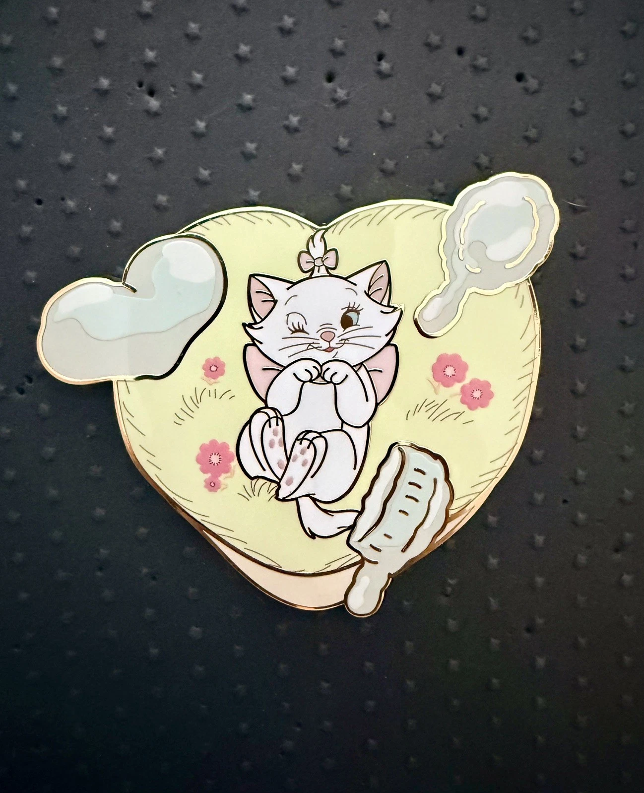 Disney Pink A La Mode PALM Marie Aristocats Head In The Clouds Mystery Pin