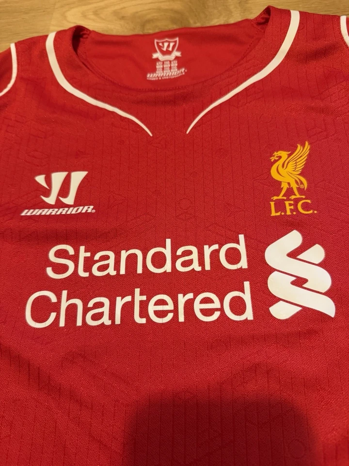 Vintage 2014/15 Kids Liverpool FC Home Football Kit - Size 4-5yr old - Image 3 of 4