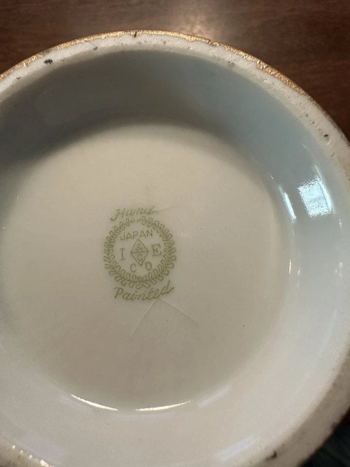 Rare Nippon Moriage Owl Vase. Buy It Now & Free Shipping In The U.S. - Image 4 of 4