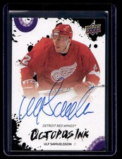2025-26 UD Centennial Detroit Octupus Ink Ulf Samuelsson Auto #OI-US