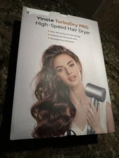 Yinole Turbo Dry Pro Ionic High Speed Hair Dryer w/style nozzle & diffuser 1500w