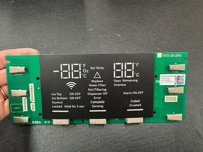 #ad OEM GE Refrigerator Dispenser Electronic Control Board WR17X26326 WR55X45225 $70.00