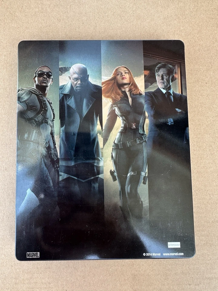 Captain America The Winter Soldier Blu-ray Limited Edition Steelbook Marvel - image 4 of 4