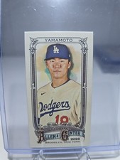 Yoshinobu Yamamoto 2025 Topps Allen & Ginter #138 Mini A&G Back Dodgers