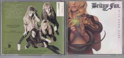 Britny Fox - Bite Down Hard (CD, Oct-1991, Atlantic (Label))