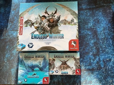 Endless Winter - Kickstarter Edition - Deutsch - Plus zwei Erweiterungen