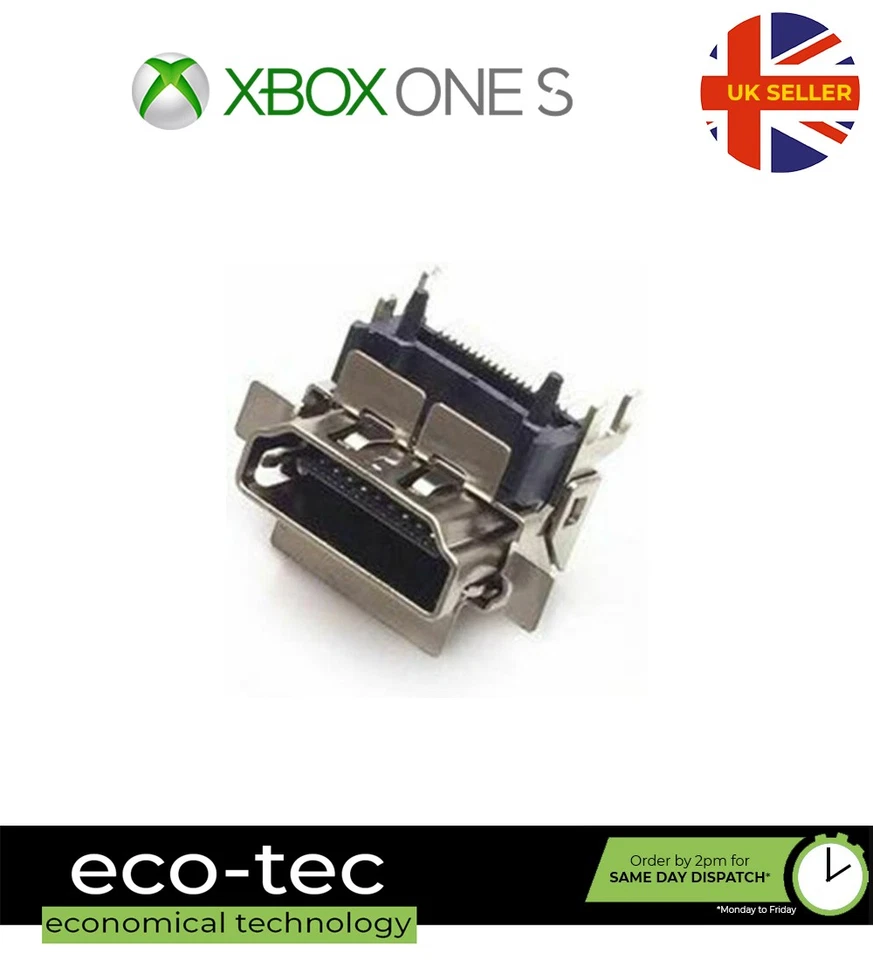 Xbox One S HDMI Port Display Out Socket Connector 4K for Console - Image 3 of 4