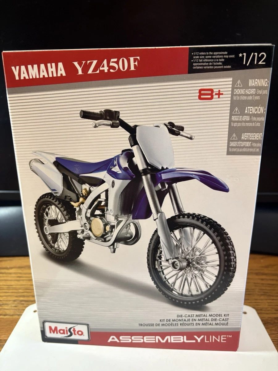 Maisto Yamaha YZ450F Yamaha Contemporary Manufacture Diecast