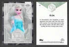 Topps Chrome 2023 Disney 100 #92 Elsa Frozen Base Card