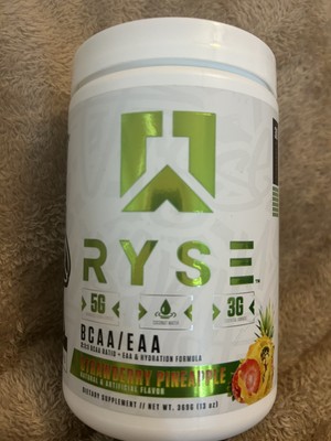 Ryse BCAA EAA Hydration Endurance Recovery Strawberry Pineapple 13 Oz EXP: 07/24
