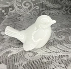 Vintage Fenton Milk Glass Bird Figurine
