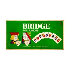 Selchow & Righter Boardgame Bridge for Juniors (1965 Ed) Box Fair/EX