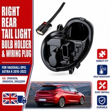 Rear R/H Tail Light Bulb Carrier Units 13577535 For Opel Astra K 2015-2022 UK