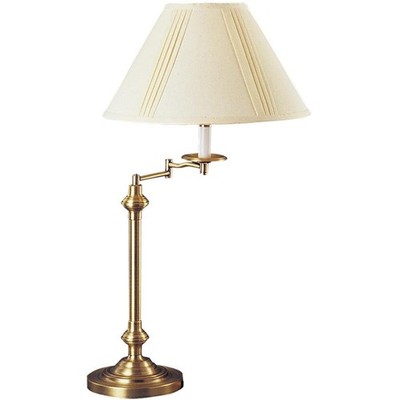 CAL Lighting & Accessories BO-342-AB Signature Table Lamp Antique Brass