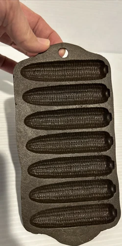 Vintage Griswold No 262 Cast Iron CRISPY CORN OR WHEAT Stick Pan USA 625 MINT!!