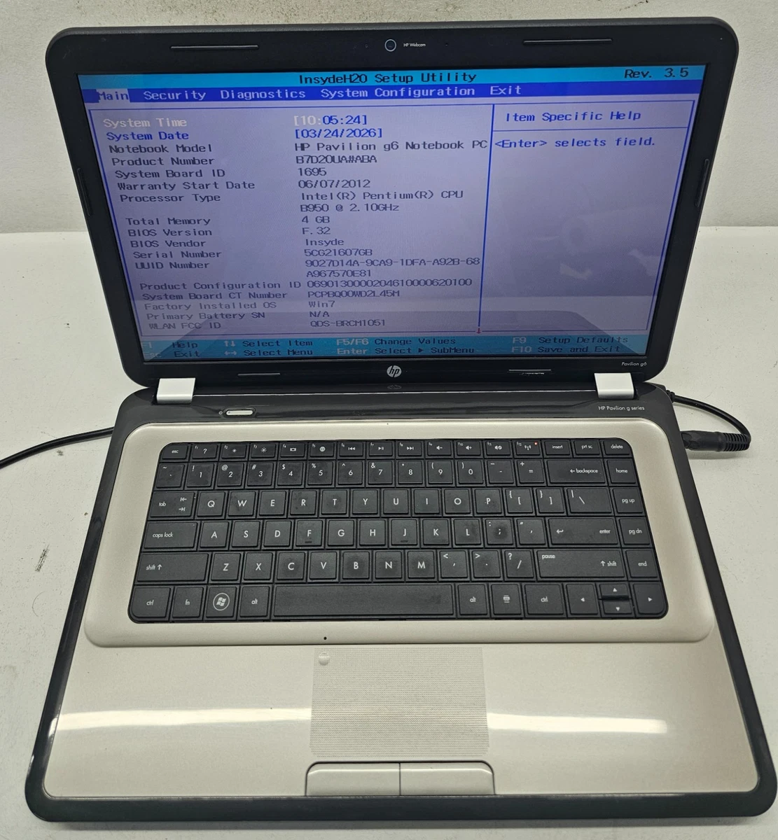 Ordinateur portable HP Pavilion g6-1159sa - Dépannage | Assistance HP