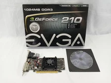 EVGA NVIDIA GeForce 210 (01G-P3-1312-LR) 1 GB / 1 GB (max) DDR3 SDRAM PCI...