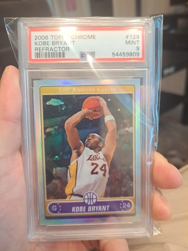 2006 Topps Chrome Refractor Kobe Bryant.......PSA 9 MINT
