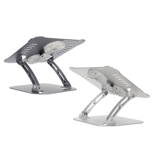 Laptop Stand With 2 Cooling Fans Foldable Adjustable Laptop Cooling Stand Fo Hot - Afbeelding 20 van 30