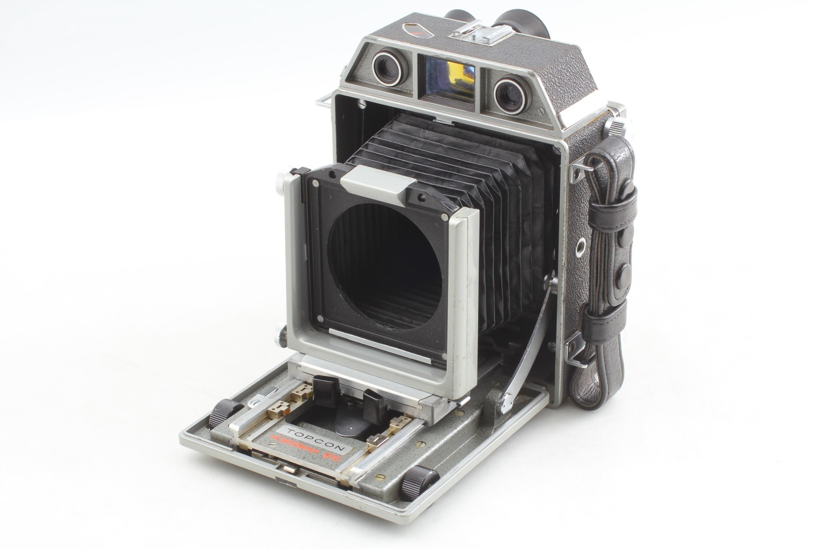 [Exc+5] Horseman 970 Film Camera Topcor 105mm f/3.5 Lens 8EXP 6x9 From JAPAN