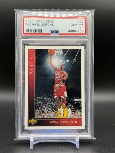 1993 Upper Deck Michael Jordan #23 PSA 10 GEM MINT HOF