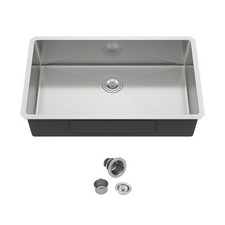 32 Inch Undermount Kitchen Sink - 32x19 Stainless Steel Kitchen Sink T304 18 ...