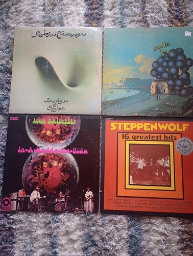 Vinyl Lot - Iron Butterfly, Robin Trower, Steppenwolf, Moby Grape
