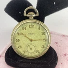Antique c1915 GRUEN VeriThin 14s 21j Gold Filled Pocket Watch. Parts Repair #118