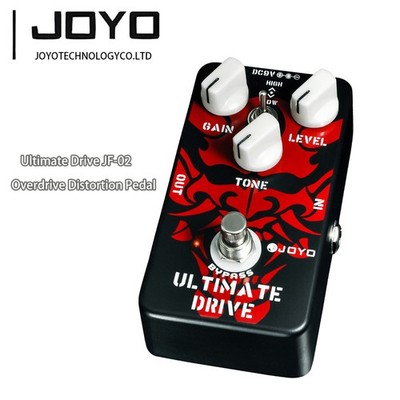 JOYO Overdrive Distortion Guitar Pedal, MOSFET Circuit with Hi/Lo Tone Switch
