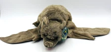 Wild Republic Vampire Bat Soft Plush Toy 12” Large Wingspan 26” NEW WITH TAGS