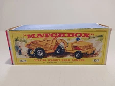 Matchbox K-7 Curtiss Wright Rear Dumper By Lesney
