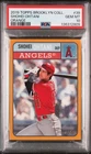 2019 Topps Brooklyn Collection #39 Shohei Ohtani Orange PSA 10 #/25