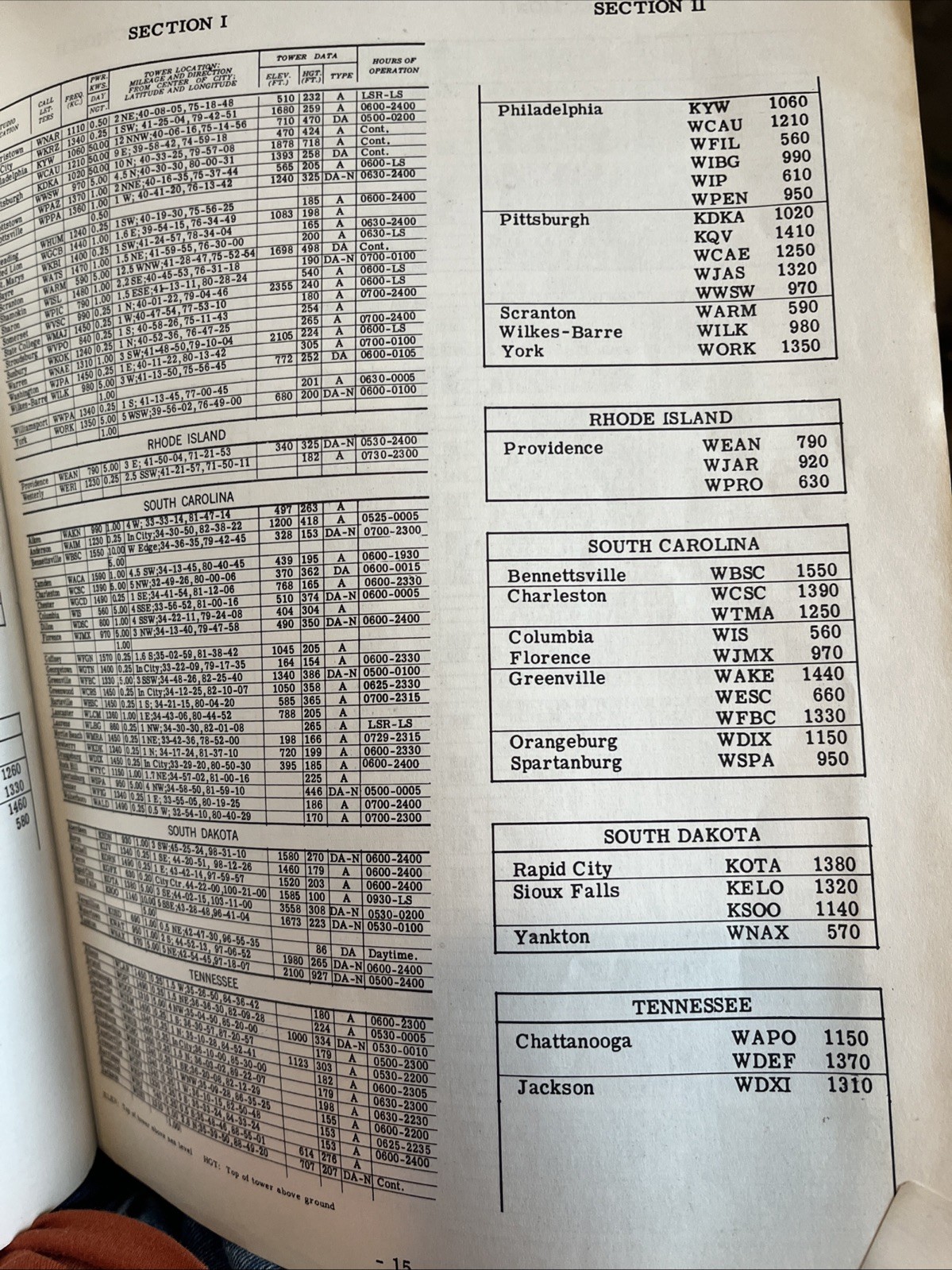 Vintage Standard broadcasting stations Aircraft Specialty Lines Booklet 40 Pages
